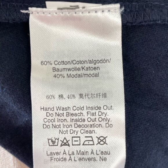 NWT DKNY Navy Blue T-Shirt Size XL - Picture 6 of 8